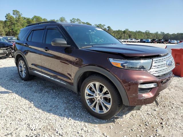 1FMSK7DH7LGA91156 - 2020 FORD EXPLORER XLT BROWN photo 4