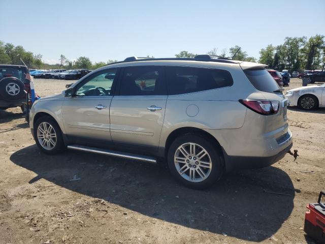 1GNKRGKDXFJ194439 - 2015 CHEVROLET TRAVERSE LT 银色 照片 2