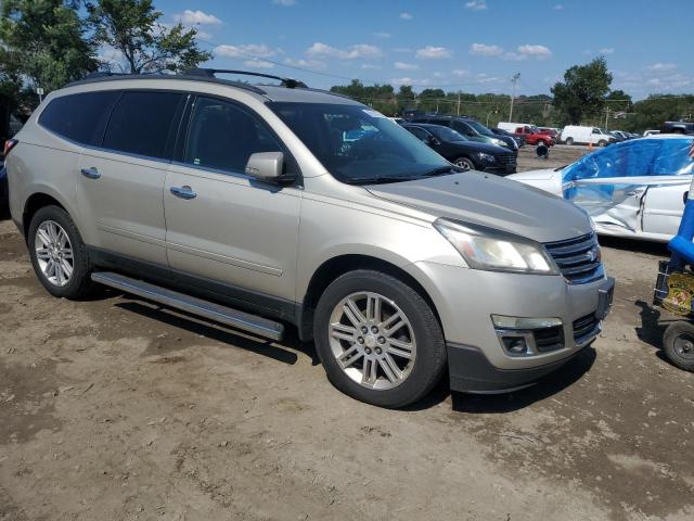 1GNKRGKDXFJ194439 - 2015 CHEVROLET TRAVERSE LT 银色 照片 4