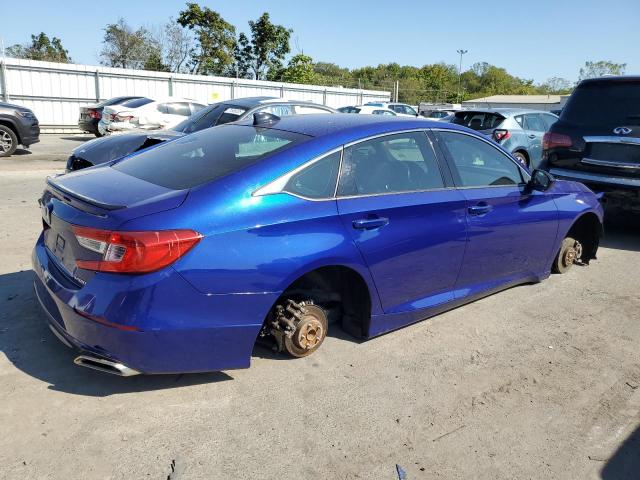 1HGCV1F33MA006706 - 2021 HONDA ACCORD SPORT 蓝色 照片 3