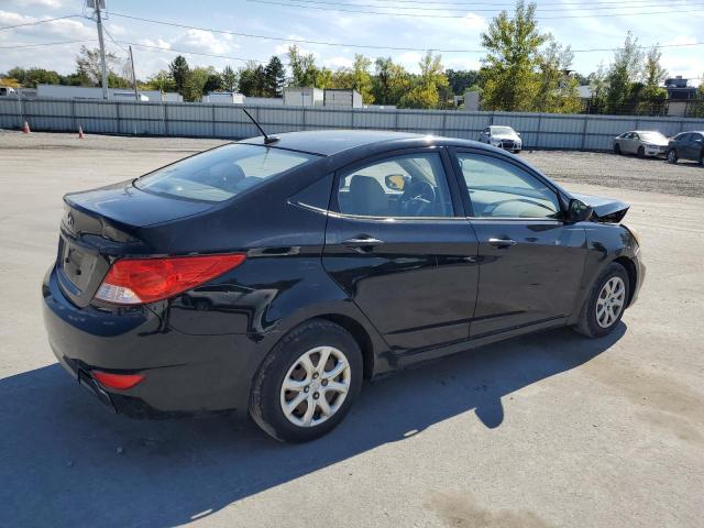 KMHCT4AEXDU279974 - 2013 HYUNDAI ACCENT GLS BLACK photo 3