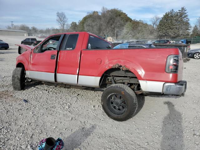 1FTPX14VX7FA09978 - 2007 FORD F150 RED photo 2