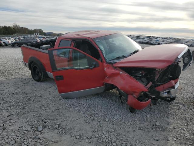 1FTPX14VX7FA09978 - 2007 FORD F150 RED photo 4