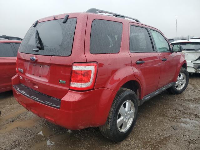 1FMCU0DG0BKB89468 - 2011 FORD ESCAPE XLT RED photo 3