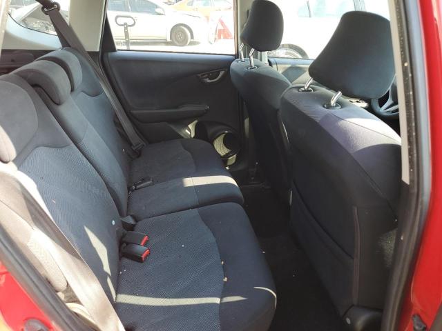 JHMGE88489S014220 - 2009 HONDA FIT SPORT RED photo 10