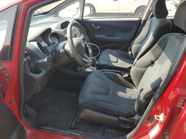 JHMGE88489S014220 - 2009 HONDA FIT SPORT RED photo 7