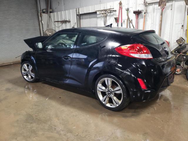 KMHTC6ADXGU281070 - 2016 HYUNDAI VELOSTER BLACK photo 2