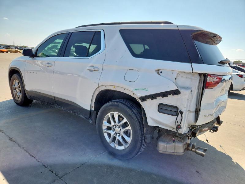 1GNERGKW7LJ194621 - 2020 CHEVROLET TRAVERSE LT WHITE photo 2