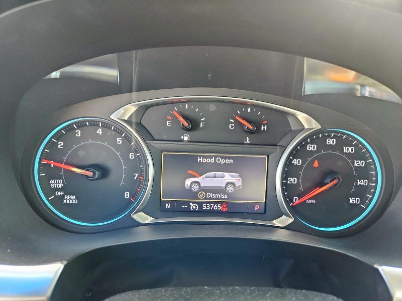 1GNERGKW7LJ194621 - 2020 CHEVROLET TRAVERSE LT WHITE photo 9