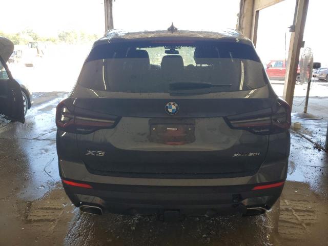 5UX53DP0XP9R73305 - 2023 BMW X3 XDRIVE30I CHARCOAL photo 6
