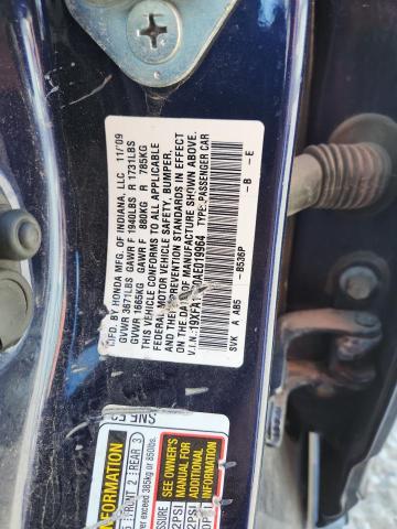 5FNRL5H65GB081335 - 2016 HONDA ODYSSEY EXL BLUE photo 14
