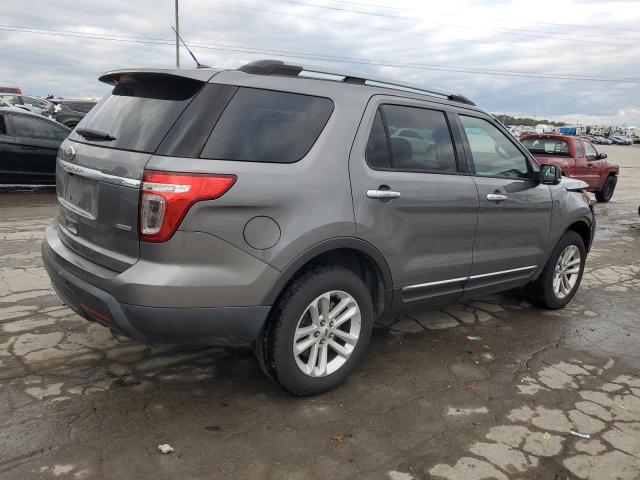 1FM5K8D83EGC51314 - 2014 FORD EXPLORER XLT GRAY photo 3