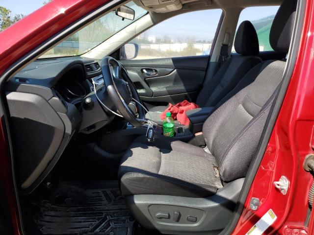 JN8AT2MV4HW285084 - 2017 NISSAN ROGUE S წითელი ფოტო 7