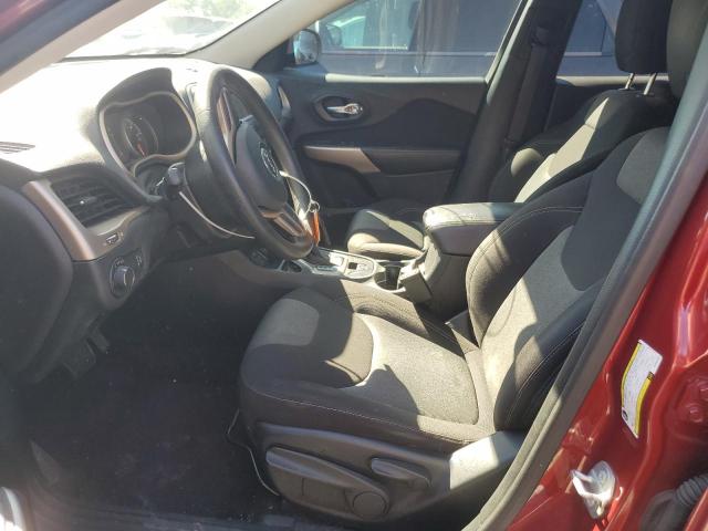 1C4PJLAB0HW661355 - 2017 JEEP CHEROKEE SPORT BURGUNDY photo 7