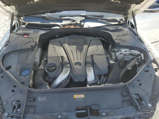 WDDUG8FB5EA059315 - 2014 MERCEDES-BENZ S 550 4MATIC WHITE photo 11