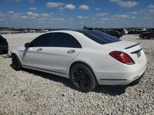 WDDUG8FB5EA059315 - 2014 MERCEDES-BENZ S 550 4MATIC WHITE photo 2