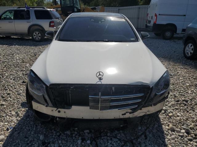 WDDUG8FB5EA059315 - 2014 MERCEDES-BENZ S 550 4MATIC WHITE photo 5