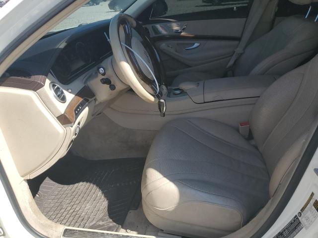 WDDUG8FB5EA059315 - 2014 MERCEDES-BENZ S 550 4MATIC WHITE photo 7