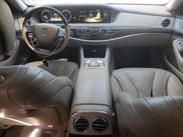 WDDUG8FB5EA059315 - 2014 MERCEDES-BENZ S 550 4MATIC WHITE photo 8