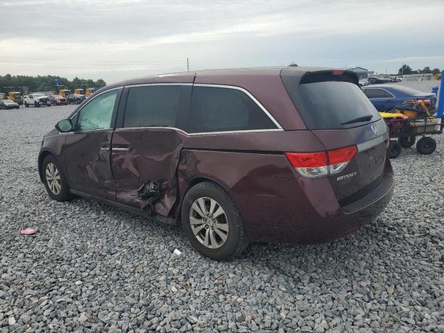 5FNRL5H67EB020632 - 2014 HONDA ODYSSEY EXL MAROON photo 2