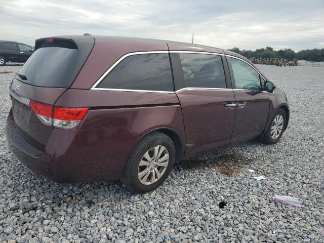 5FNRL5H67EB020632 - 2014 HONDA ODYSSEY EXL MAROON photo 3