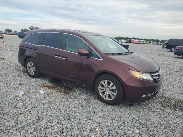 5FNRL5H67EB020632 - 2014 HONDA ODYSSEY EXL MAROON photo 4