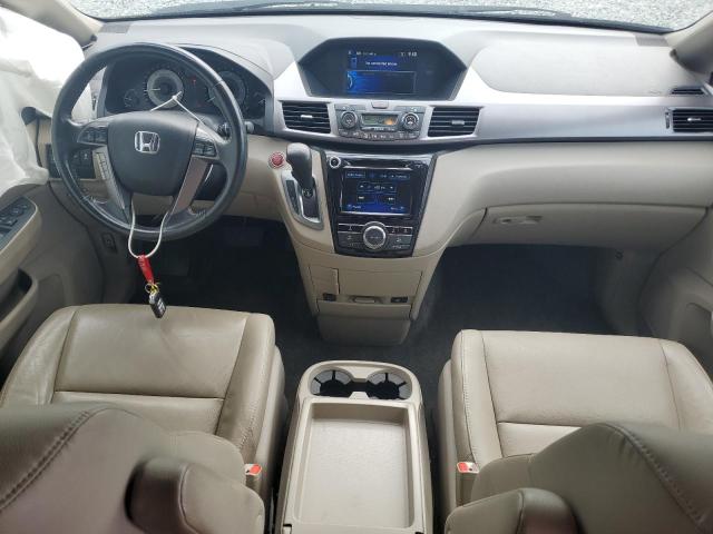 5FNRL5H67EB020632 - 2014 HONDA ODYSSEY EXL MAROON photo 8