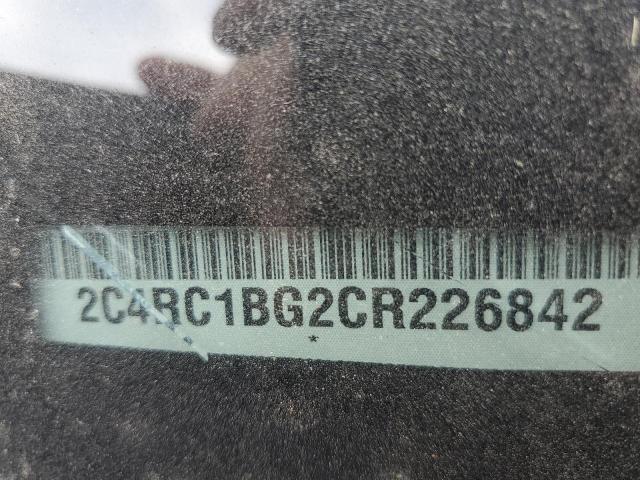 2C4RC1BG2CR226842 - 2012 CHRYSLER TOWN & COU TOURING RED photo 13