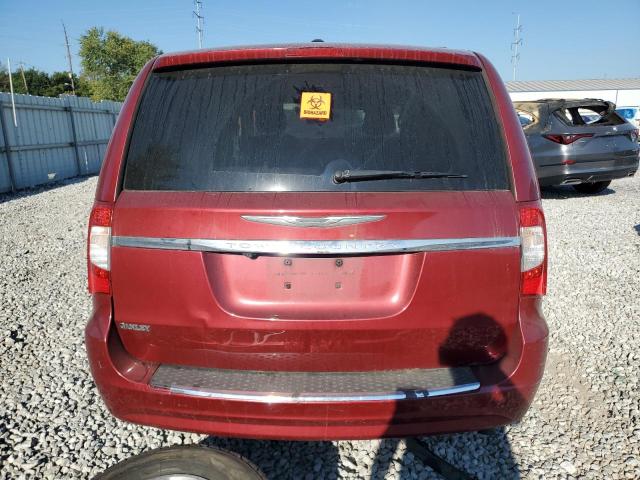 2C4RC1BG2CR226842 - 2012 CHRYSLER TOWN & COU TOURING RED photo 6