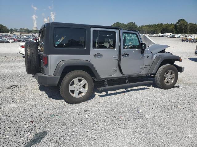 1C4BJWDG2GL189288 - 2016 JEEP WRANGLER U SPORT SILVER photo 3