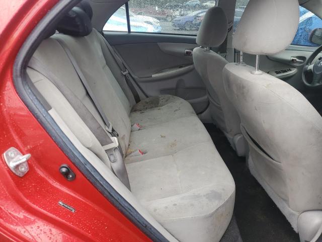 2T1BU4EEXAC521520 - 2010 TOYOTA COROLLA BASE Қызыл фото 10