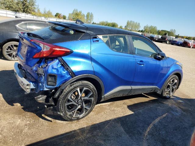 JTNKHMBX5M1118172 - 2021 TOYOTA C-HR XLE ლურჯი ფოტო 3
