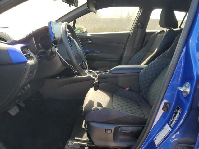 JTNKHMBX5M1118172 - 2021 TOYOTA C-HR XLE ლურჯი ფოტო 7