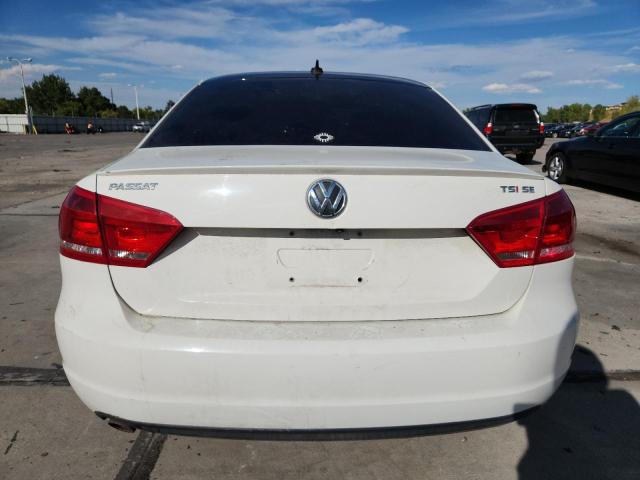 1VWBS7A35FC106341 - 2015 VOLKSWAGEN PASSAT SE WHITE photo 6