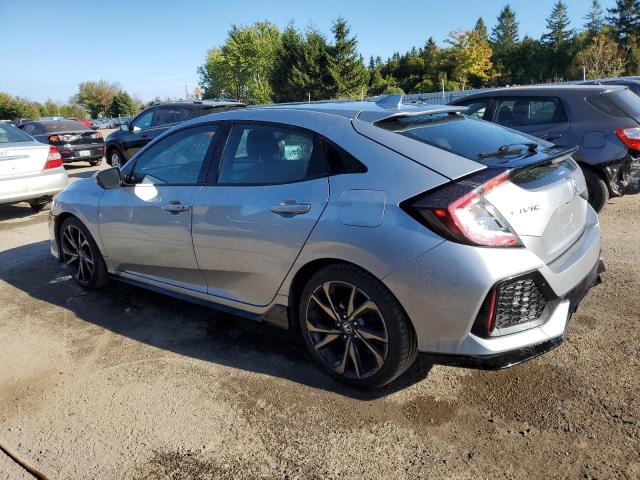 SHHFK7H47HU307441 - 2017 HONDA CIVIC SPORT SILVER photo 2