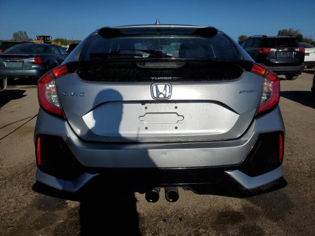 SHHFK7H47HU307441 - 2017 HONDA CIVIC SPORT SILVER photo 6