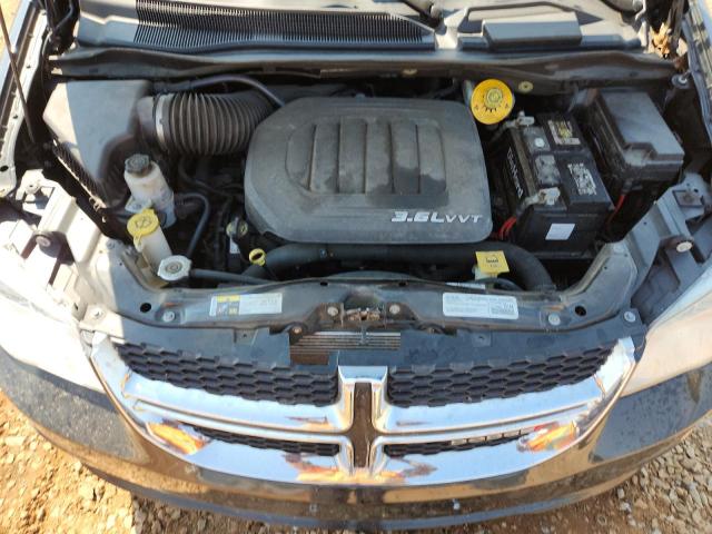 2C4RDGCG1JR265742 - 2018 DODGE GRAND CARAVAN SXT 黑色 照片 12