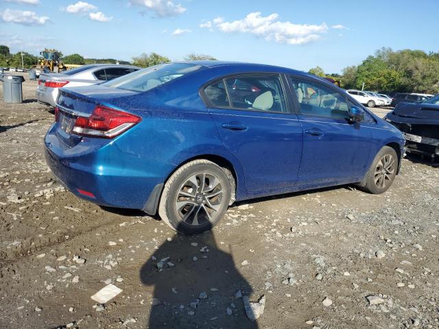 19XFB2F86EE225583 - 2014 HONDA CIVIC EX BLUE photo 3