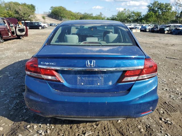 19XFB2F86EE225583 - 2014 HONDA CIVIC EX BLUE photo 6
