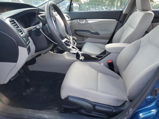 19XFB2F86EE225583 - 2014 HONDA CIVIC EX BLUE photo 7