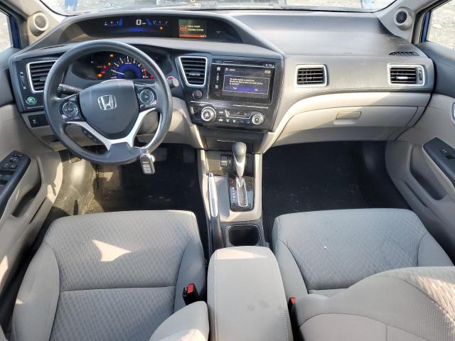 19XFB2F86EE225583 - 2014 HONDA CIVIC EX BLUE photo 8