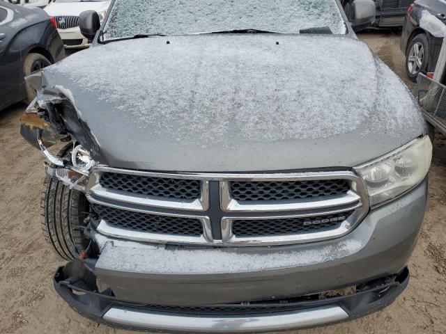 1D4RE4GG5BC667508 - 2011 DODGE DURANGO CREW GRAY photo 12