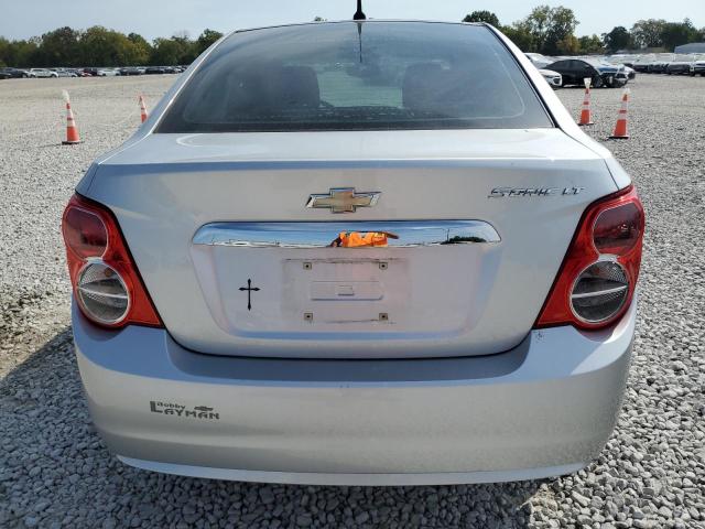 1G1JC5SH0D4118245 - 2013 CHEVROLET SONIC LT ვერცხლისფერი ფოტო 6