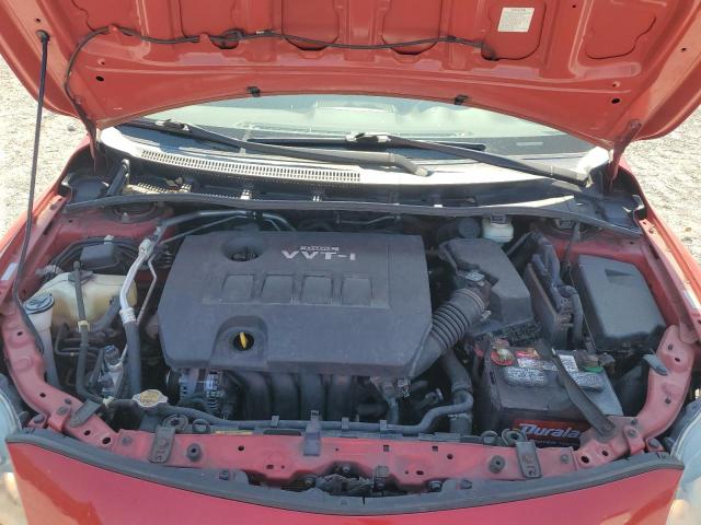 1NXBU4EE4AZ361746 - 2010 TOYOTA COROLLA BASE Qırmızı foto 11