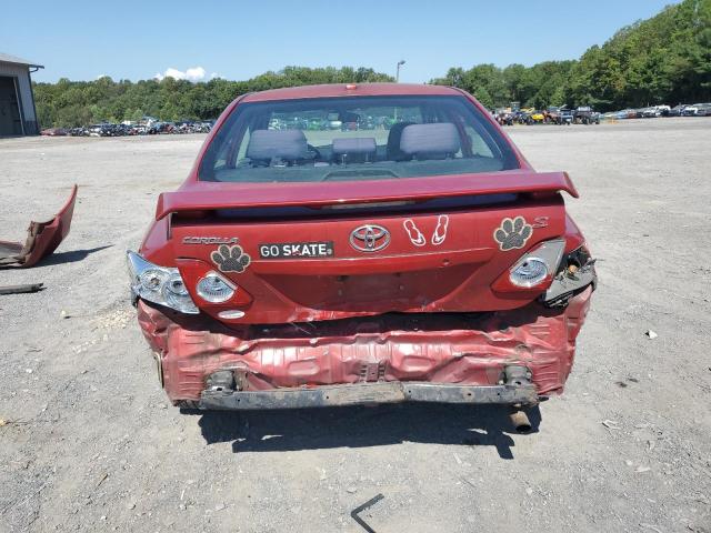 1NXBU4EE4AZ361746 - 2010 TOYOTA COROLLA BASE Qırmızı foto 6