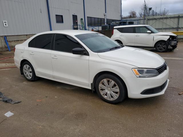 3VW2K7AJ1CM352702 - 2012 VOLKSWAGEN JETTA BASE WHITE photo 4
