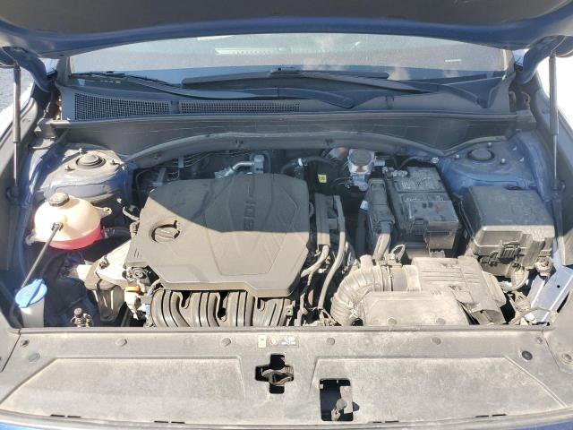 5NMS6DAJ3MH372413 - 2021 HYUNDAI SANTA FE SEL BLUE photo 12