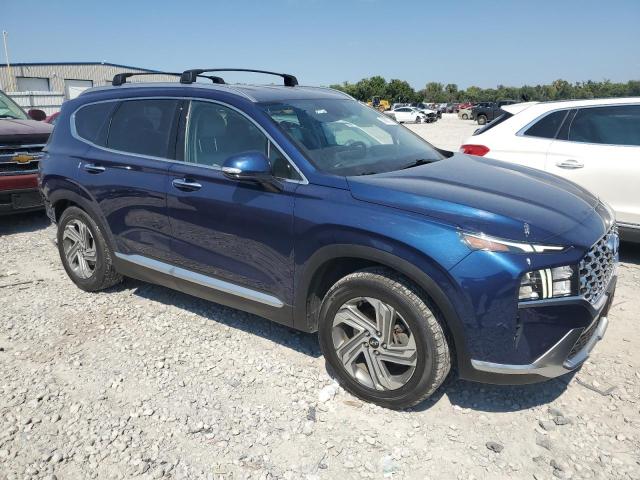 5NMS6DAJ3MH372413 - 2021 HYUNDAI SANTA FE SEL BLUE photo 4