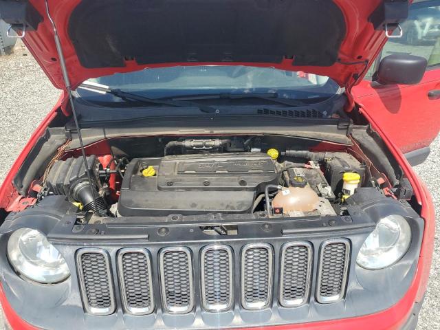 ZACCJAAW5GPD60825 - 2016 JEEP RENEGADE SPORT RED photo 11