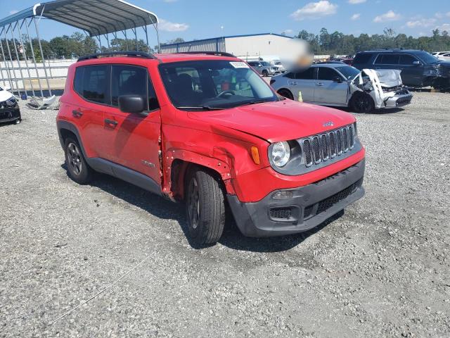 ZACCJAAW5GPD60825 - 2016 JEEP RENEGADE SPORT RED photo 4